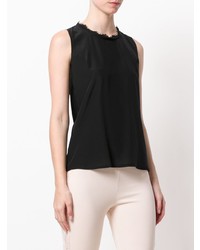 Женская черная майка от Twin-Set