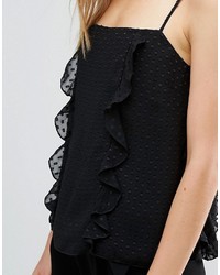 Женская черная майка от Warehouse