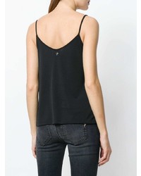 Женская черная майка от Dondup