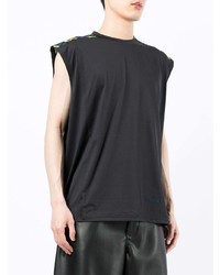 Мужская черная майка от Versace