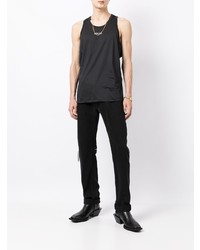 Мужская черная майка от Versace