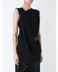 Женская черная майка от Ann Demeulemeester