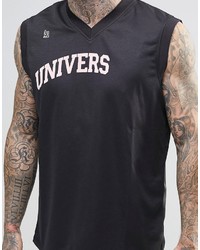 Мужская черная майка от Wood Wood