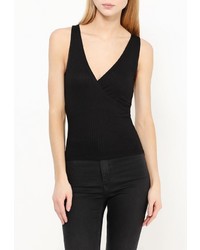 Женская черная майка от Jennyfer