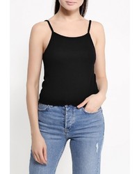 Женская черная майка от Jennyfer