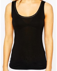 Женская черная майка от Oasis