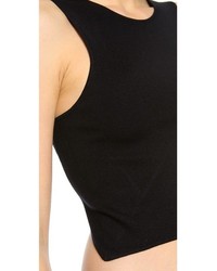 Женская черная майка от Theyskens' Theory