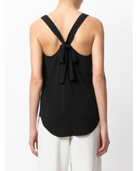 Женская черная майка от Theory