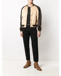 Мужская черная майка от Saint Laurent