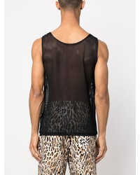 Мужская черная майка от Moschino