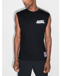 Мужская черная майка от Satisfy