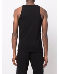 Мужская черная майка от 424