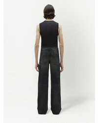 Мужская черная майка от Courrèges