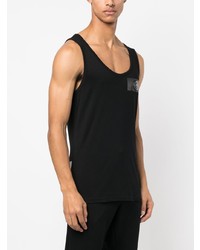 Мужская черная майка от Plein Sport