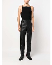 Мужская черная майка от Courrèges