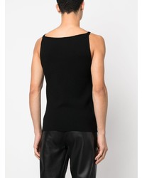 Мужская черная майка от Courrèges