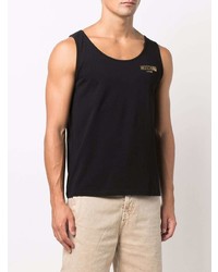 Мужская черная майка от Moschino