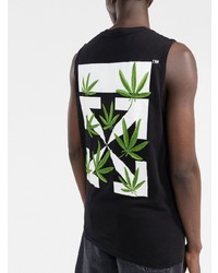 Мужская черная майка от Off-White