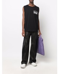 Мужская черная майка от Aries