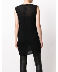 Женская черная майка от Rick Owens