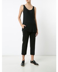 Женская черная майка от Peter Cohen