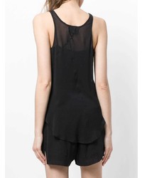 Женская черная майка от Lost & Found Rooms