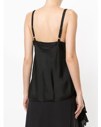 Женская черная майка от Lee Mathews