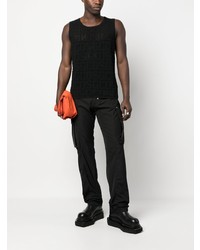 Мужская черная майка от Gcds