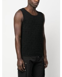 Мужская черная майка от Gcds