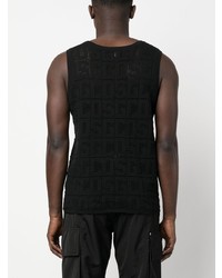 Мужская черная майка от Gcds