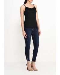 Женская черная майка от Motivi