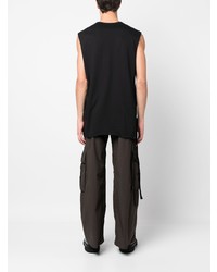 Мужская черная майка от N°21