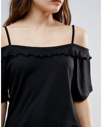 Женская черная майка от B.young