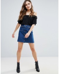 Женская черная майка от B.young