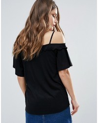 Женская черная майка от B.young