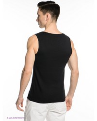 Мужская черная майка от Oodji