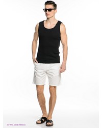 Мужская черная майка от Oodji