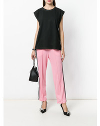 Женская черная майка от MSGM