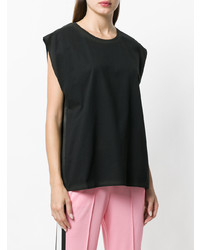 Женская черная майка от MSGM