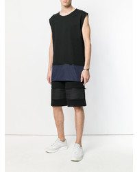 Мужская черная майка от Les Hommes Urban