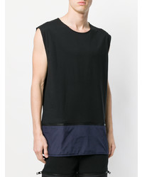 Мужская черная майка от Les Hommes Urban