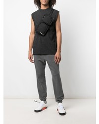 Мужская черная майка от John Elliott