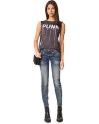 Женская черная майка от R 13