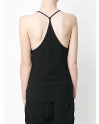 Женская черная майка от Uma Raquel Davidowicz