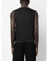 Мужская черная майка от Raf Simons