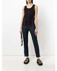 Женская черная майка от Diesel Black Gold