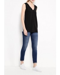 Женская черная майка от Rifle