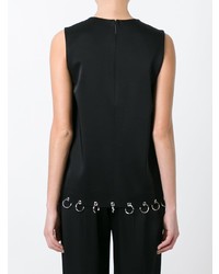 Женская черная майка от Christopher Kane