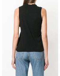 Женская черная майка от RE/DONE