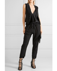 Женская черная майка от Haider Ackermann